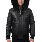 Donovan Leather Jacket // Black (Euro: 54)