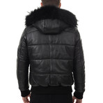 Donovan Leather Jacket // Black (Euro: 56)