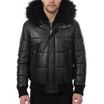 Donovan Leather Jacket // Black (Euro: 52)
