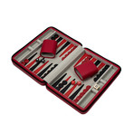 Travel Backgammon Set (Red)