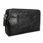 Ulysses // Leather Clutch // Black