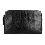 Ulysses // Leather Clutch // Black