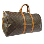 Vintage Louis Vuitton Keepall Bandouliere 55 2-way Travel Bag