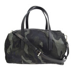 Vintage Prada Camouflage 2-way Travel Bag