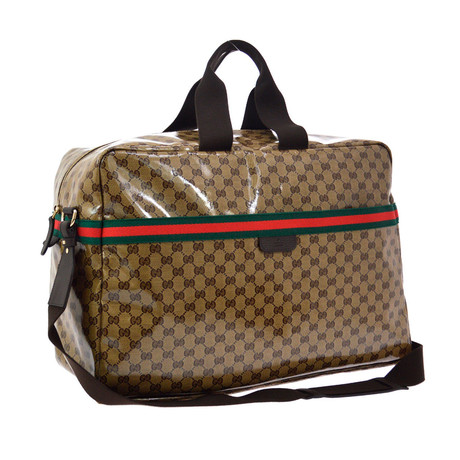 Vintage Gucci Shelly Line Jumbo XL Travel Bag