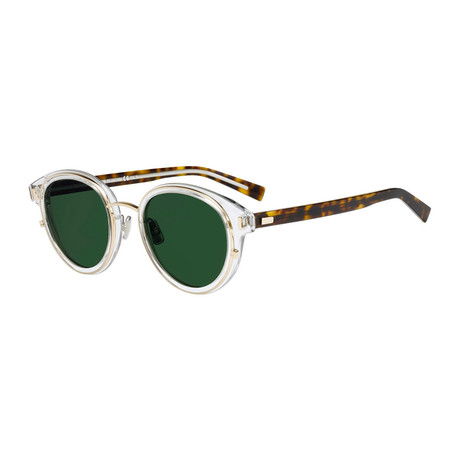 Men's Black Tie 2.0S Sunglasses // Clear Havana + Green