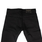 Balmain Paris // Distressed Denim Jeans // Black (34)