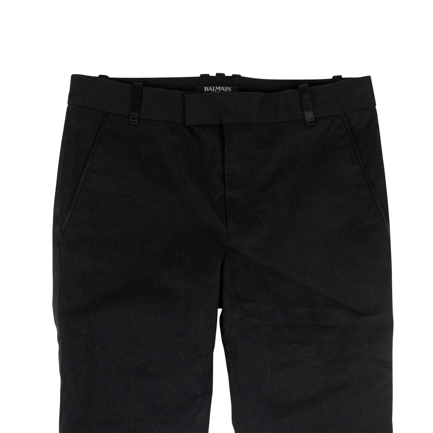 Balmain Paris // Tuxedo Trousers Pants // Black (28) - Designer ...