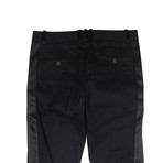 Balmain Paris // Tuxedo Trousers Pants // Black (28)