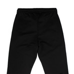 Off White // Dad Time Travelling Track Pants // Black (XL)