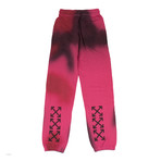 Off White // Spray Sweatpants // Fuchsia (S)