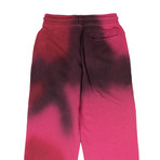 Off White // Spray Sweatpants // Fuchsia (S)