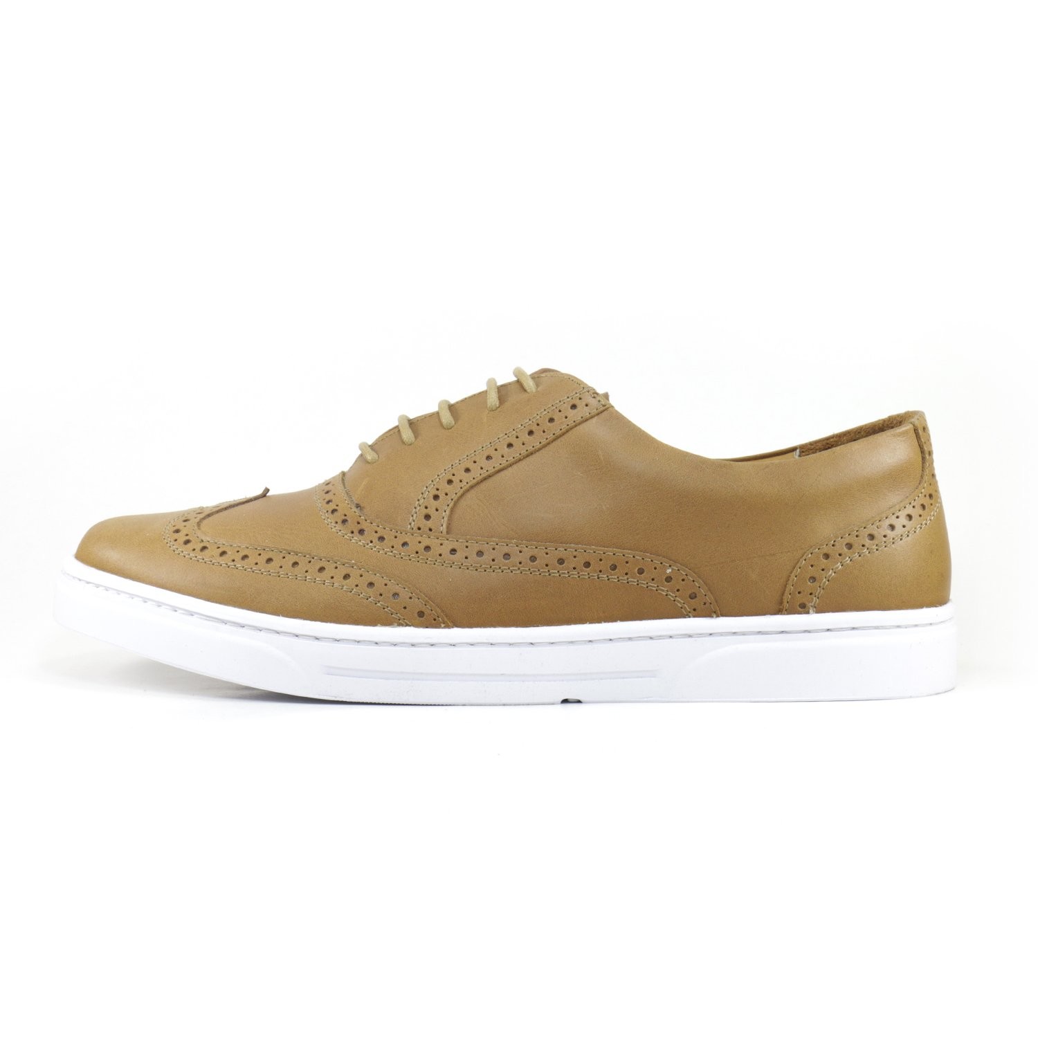 Torino Wingtip Sneakers // Tan (US: 7.5) - Caballero - Touch of Modern