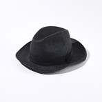 Straw Fedora // Blue (Small)