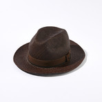 Straw Fedora // Brown (Medium)