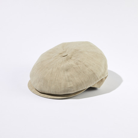 Newsboy Cap // Tan (Medium)