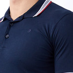 Caligula Polo // Navy (2XL)