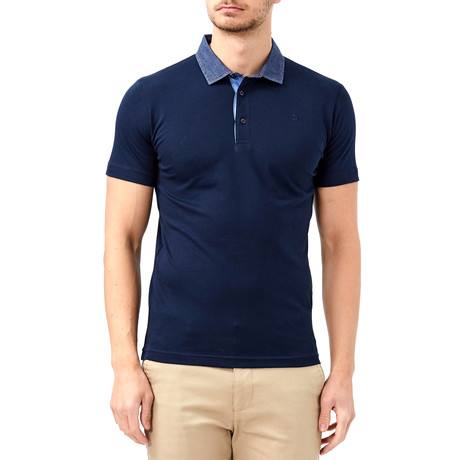 Khan Polo // Navy (S)