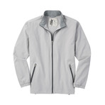 4 Way Stretch Cotton Blend Windbreaker // chalk (M)
