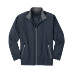 4 Way Stretch Cotton Blend Windbreaker // Navy (M)