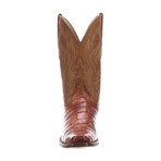 William Cai Tail Cowboy Boots // Cognac Burnished (US: 7)