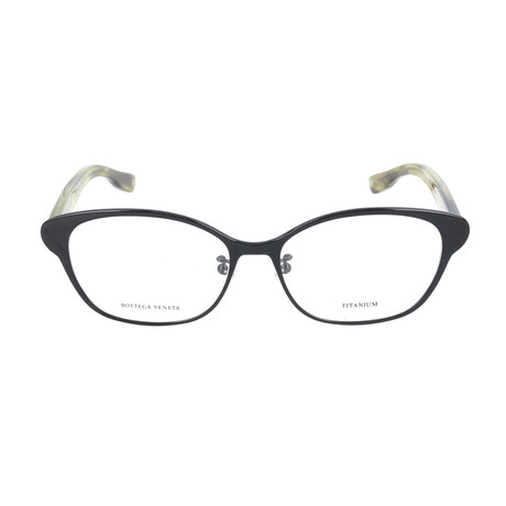 Women's 6505-J-X8L Frames // Matte Black + Green Havana