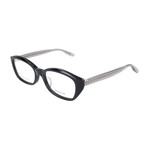 Women's 6018-J-5Dz Frames // Black + Transparent Gray