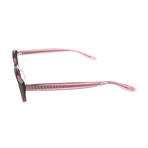 Women's 6018-J-5En Frames // Transparent Pink