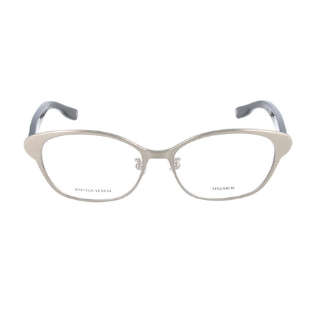 Women's 6505-J-K87 Frames // Semi Matte Silver + Black