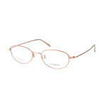 Unisex 6502-J-Aoz Frames // Semi Matte Gold