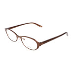 Unisex 6509-J-5Fu Frames // Transparent Brown