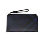 Zip Wristlet Wallet // Navy + Black