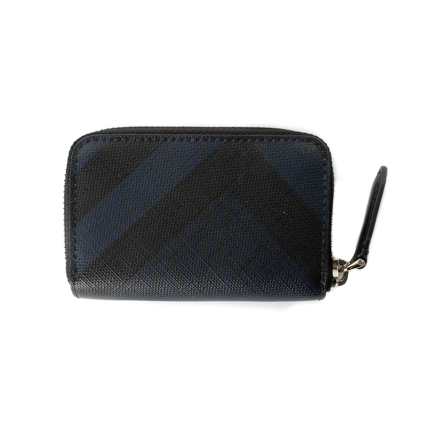 Small Zipper Wallet // Navy + Black - Burberry - Touch of Modern