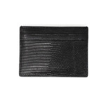 Textured Card Holder // Black