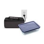 Hot Logic Mini + Pyrex Dish (Houndstooth)