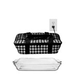 Hot Logic Casserole + Glass Casserole Dish (Black)