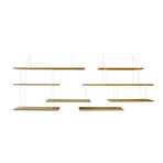 Link Duo Shelves // Oak + White