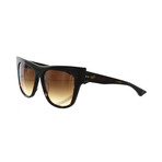 Women's Cat-Eye Sunglasses // Dark Tortoise + Burnt Brown