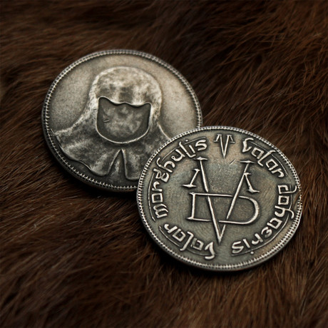 Iron Coin of the Faceless Man // Set of 2