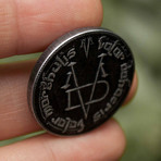 Thick Iron Coin of the Faceless Man