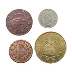 House Stark Set of Four Coins