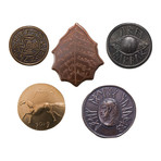 The Lord of the Rings™ Set 1 // Middle Earth Set of Five Coins