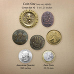 Conan Set #2 // Deluxe Set of Five Coins