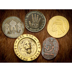 Conan Set #2 // Deluxe Set of Five Coins
