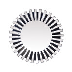 Modern Mirror (Round Block Design)