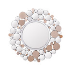 Modern Mirror (Round Block Design)