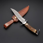 Damascus Hunting Knife // 89