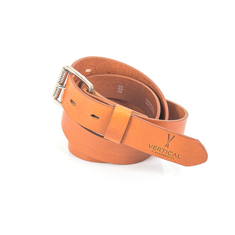 Leather Belt // Camel (26")