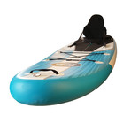 11' Inflatable Current Crossover I-Sup + Seat + Kayak Paddle