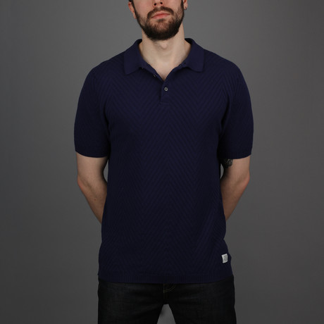 Preston Polo // Navy (S)